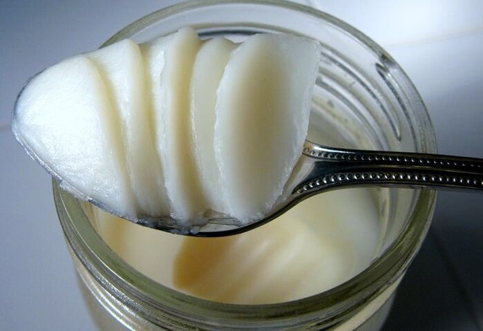 pork fat to make a homemade ointment to treat fungus on the feet