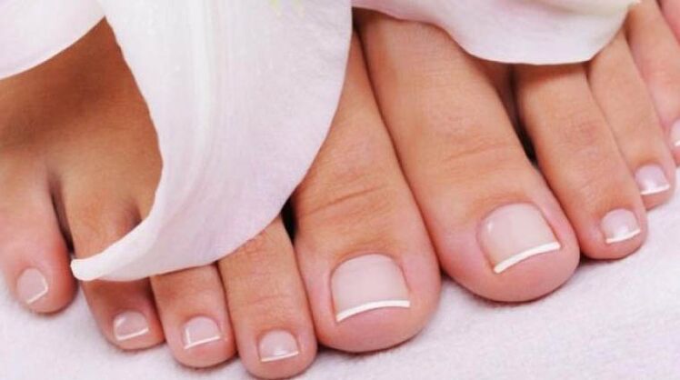 toes unaffected by fungus